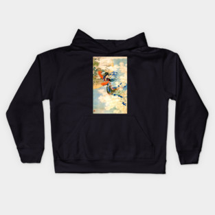 Chang'e Flying to the Moon Kids Hoodie