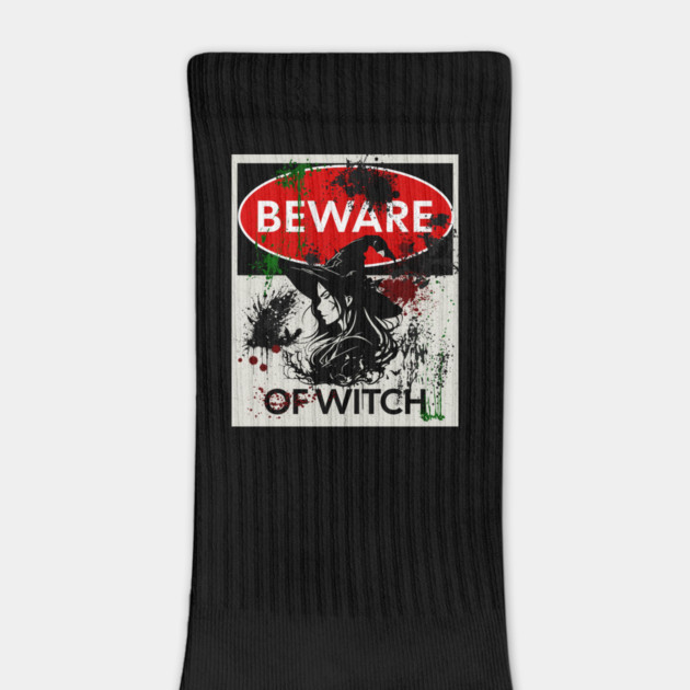 Beware of Witch Sign by HolidayBug