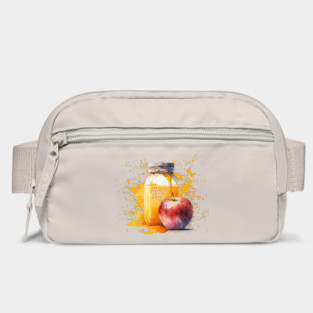 Watercolor Honey and Apple Shana Tova Bag