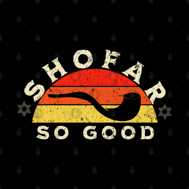 Rosh Hashanah Shofar So Good Funny Pun by HolidayBug