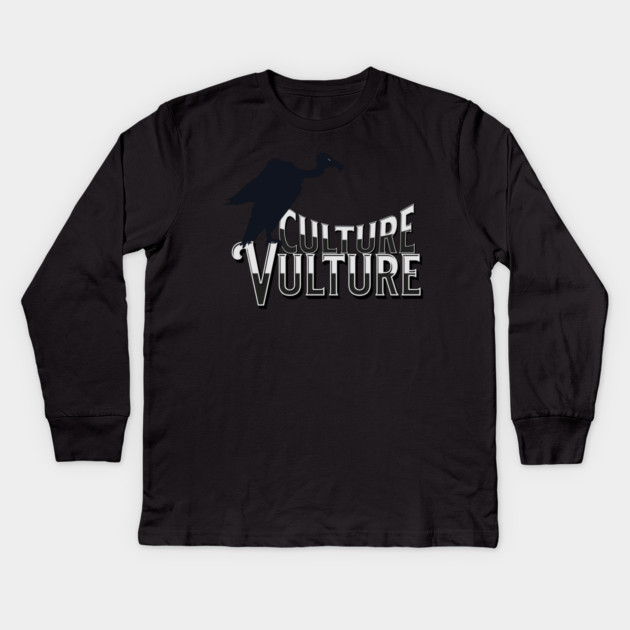 Culture Vulture Kids Long Sleeve T-Shirt by HolidayBug
