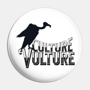 Culture Vulture Pin