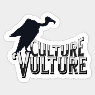 Culture Vulture Sticker