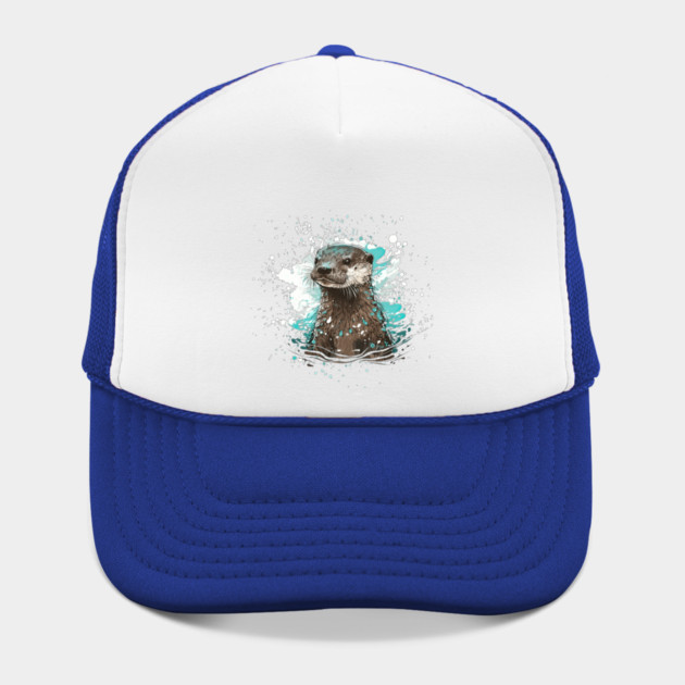 Watercolor Sea Otter by HolidayBug