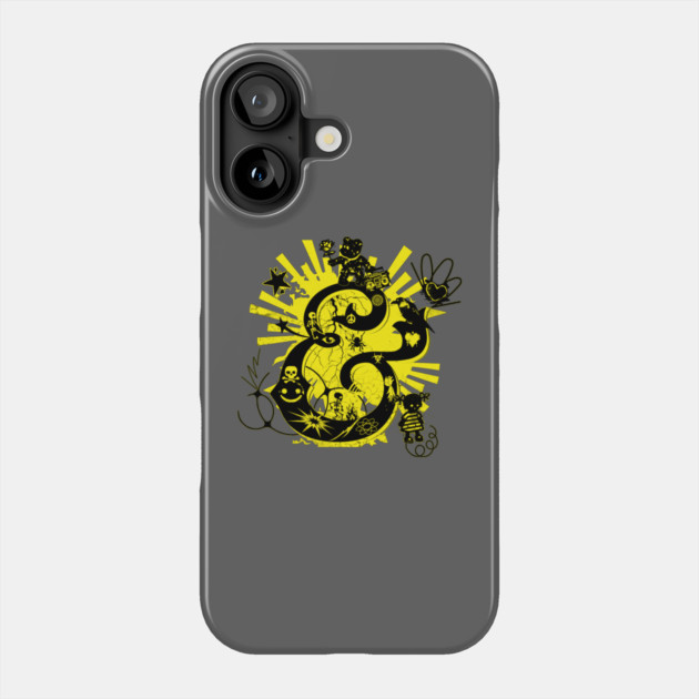 Graffiti Art Ampersand Phone Case by HolidayBug
