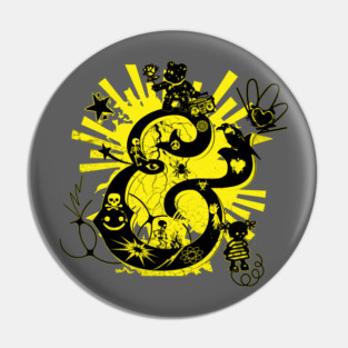 Graffiti Art Ampersand Pin