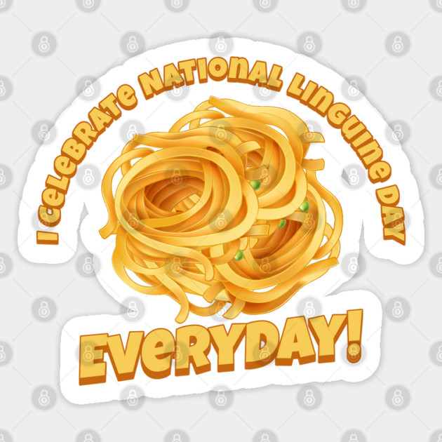 National Linguine Day Sticker by HolidayBug