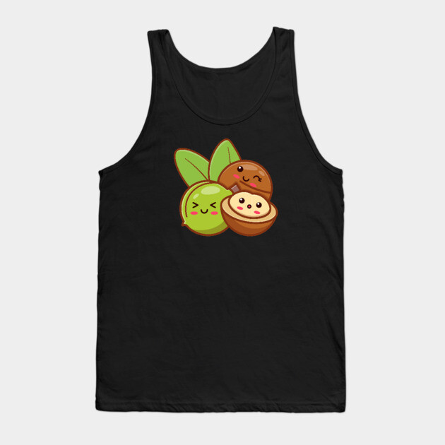 Cute Macadamia Nuts Tank Top by HolidayBug