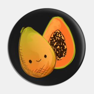 Cute Papaya Pin