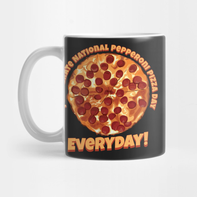 National Pepperoni Pizza Day by HolidayBug