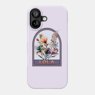 Lola Vintage Floral Grandmother Phone Case