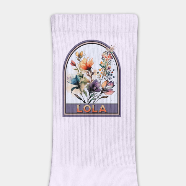 Lola Vintage Floral Grandmother by HolidayBug