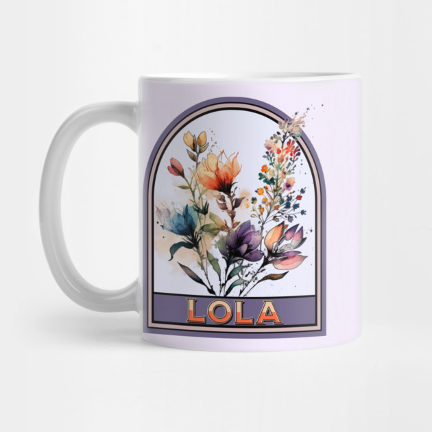 Lola Vintage Floral Grandmother by HolidayBug