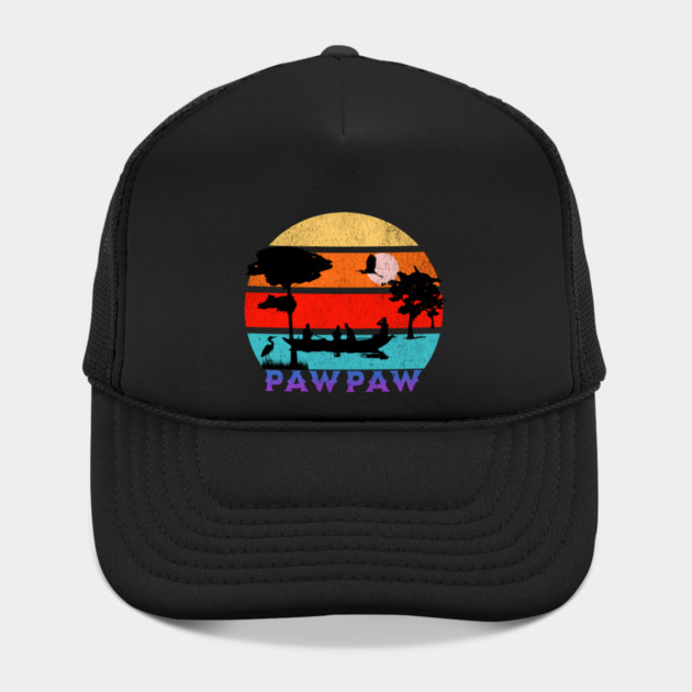 Pawpaw Retro Sunset Ocean Grandfather by HolidayBug