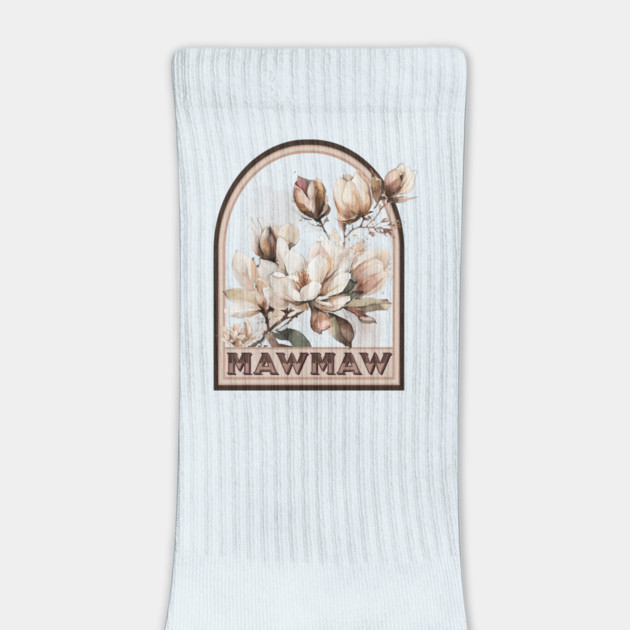 Mawmaw Vintage Floral Grandmother by HolidayBug