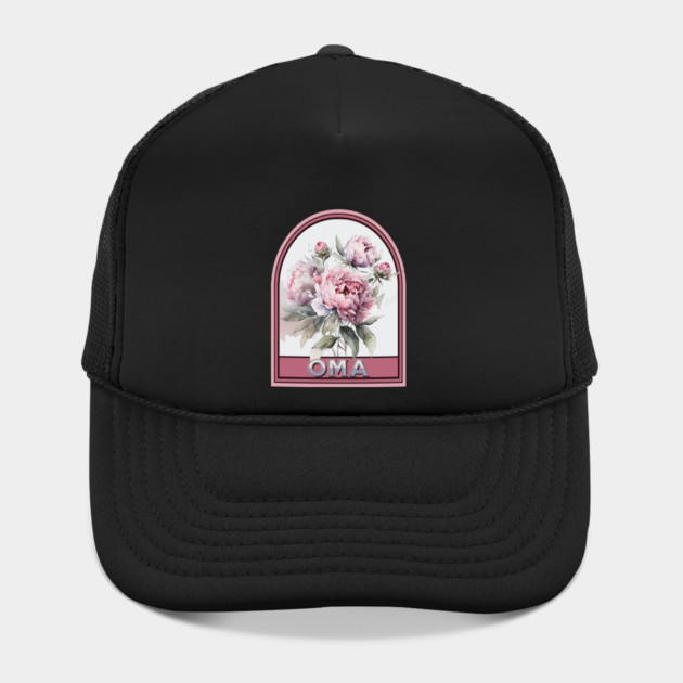 Oma Vintage Floral Grandmother by HolidayBug