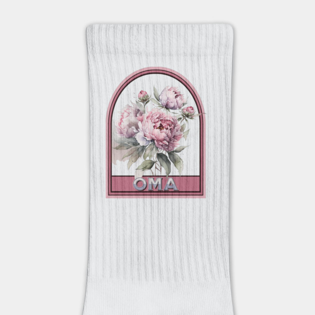 Oma Vintage Floral Grandmother by HolidayBug