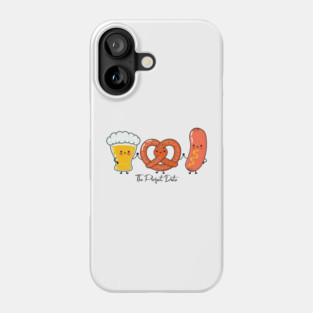 Beer, Pretzel Brats, The Perfect Date Phone Case