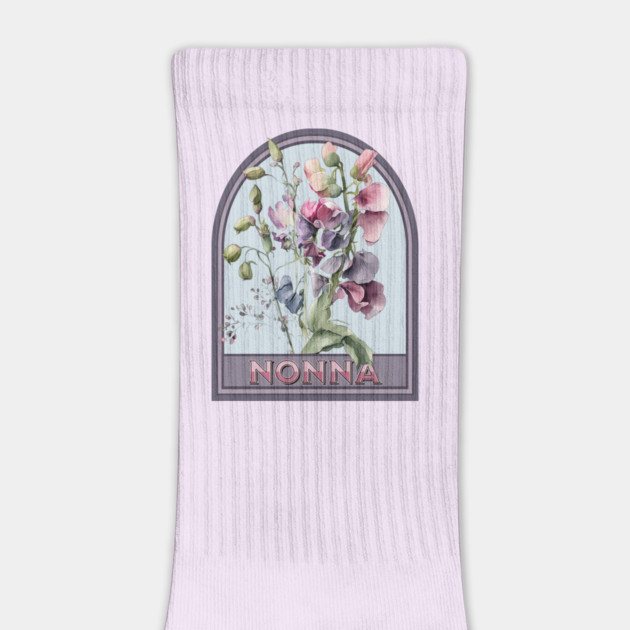 Nonna Vintage Floral Grandmother by HolidayBug