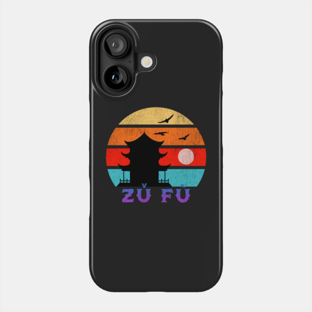 Zǔ fù Retro Sunset Ocean Grandfather Phone Case by HolidayBug