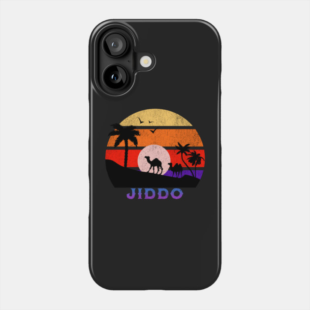 Jiddo Retro Sunset Ocean Grandfather Phone Case by HolidayBug