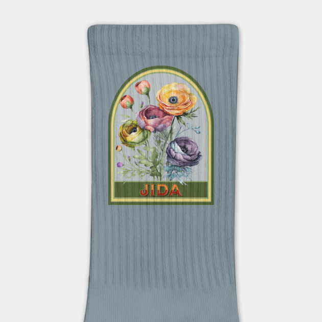 Jida Vintage Floral Grandmother by HolidayBug