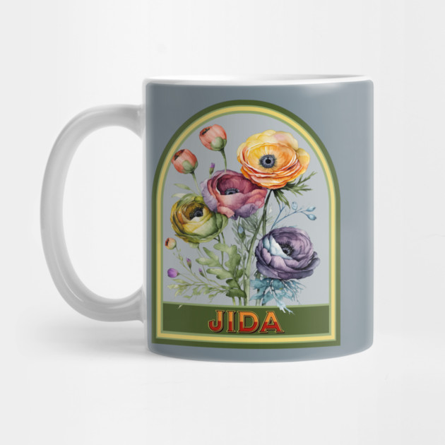 Jida Vintage Floral Grandmother by HolidayBug
