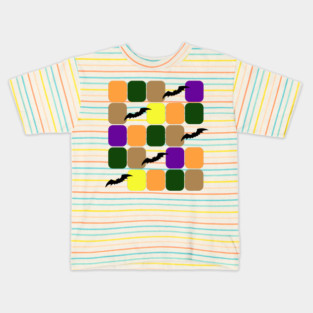 Patchwork Bats Kids T-Shirt