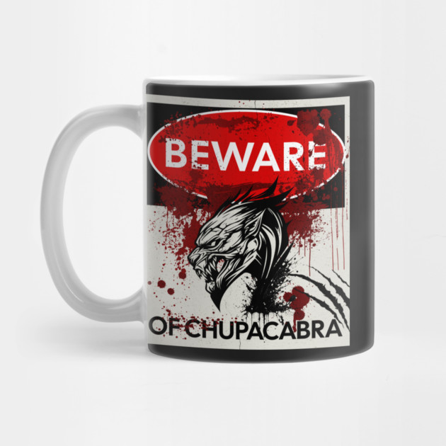 Beware of Chupacabra sign by HolidayBug