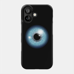 Blue Iris Eyeball Phone Case