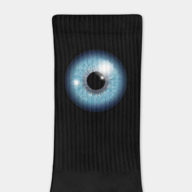 Blue Iris Eyeball by HolidayBug