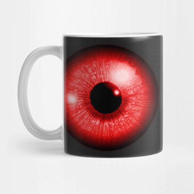 Red Iris Eyeball by HolidayBug