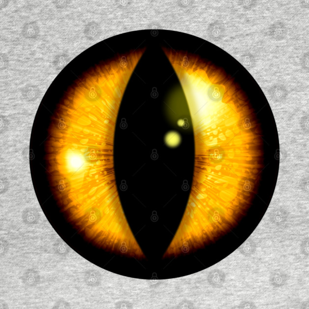 Golden Dragon Eye by HolidayBug