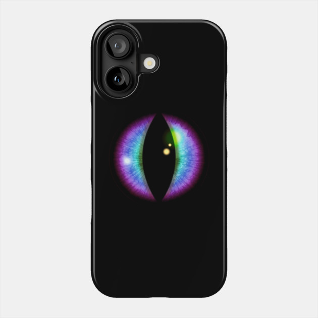 Multi-colored Dragon Eye Phone Case by HolidayBug