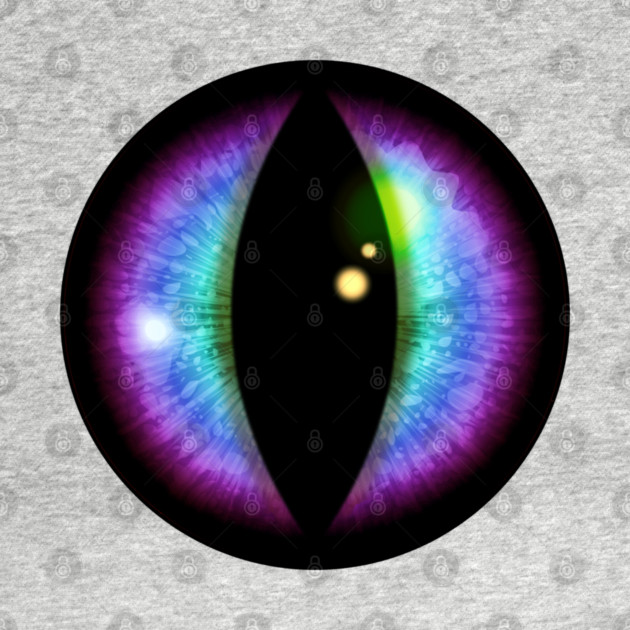 Multi-colored Dragon Eye by HolidayBug