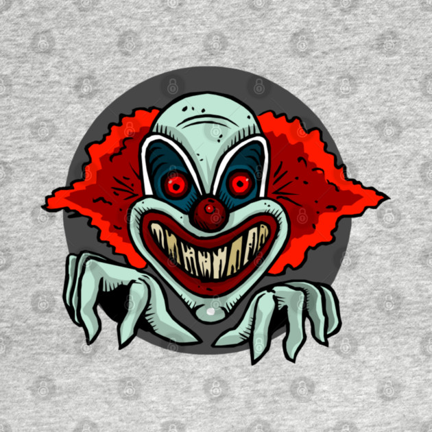 Scary Evil Clown by HolidayBug