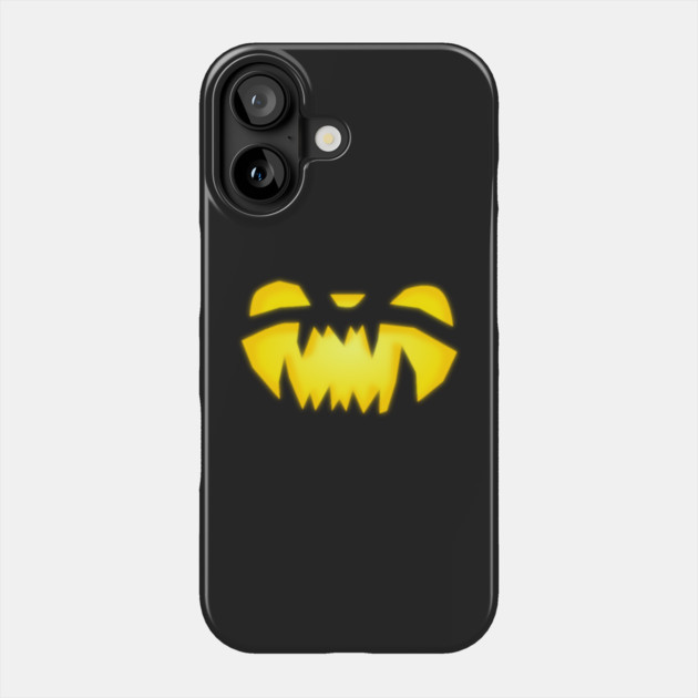 Jack-o-lantern Grin Phone Case by HolidayBug
