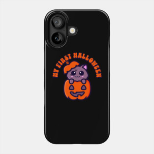 First Halloween Zombie Cat Phone Case
