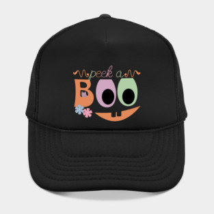 Peek-a-Boo Halloween Jack-o-lantern Hat