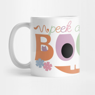 Peek-a-Boo Halloween Jack-o-lantern Mug