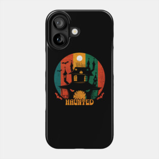 Grunge Haunted House Halloween Phone Case