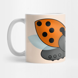 Thanksgiving Ladybug Pilgrim Mug