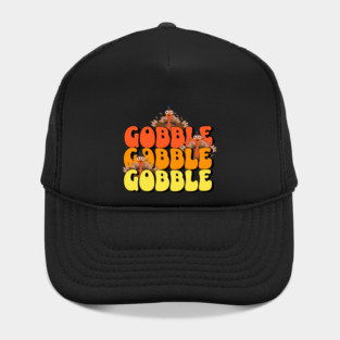 Gobble Thanksgiving Turkey Hat