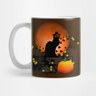 Chat Noir Thanksgiving Mug