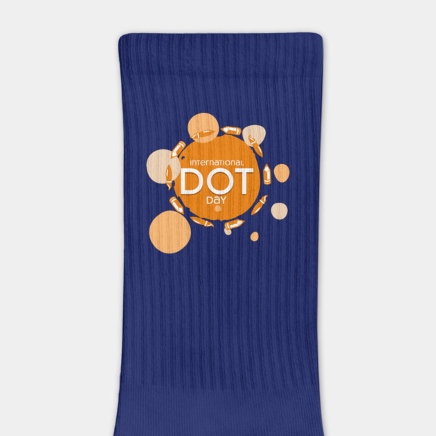 International Dot Day Orange Pencils by HolidayBug