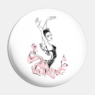 Ballet Day, ballerina Pin