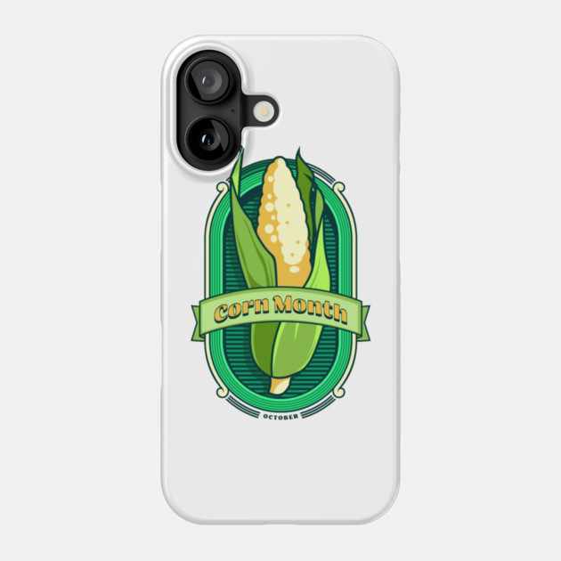 Corn Month October Phone Case by HolidayBug