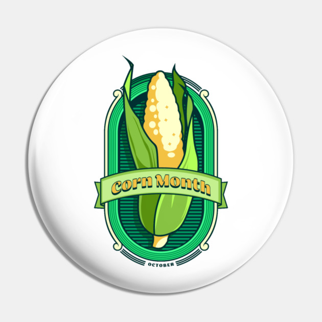 Corn Month October Pin by HolidayBug