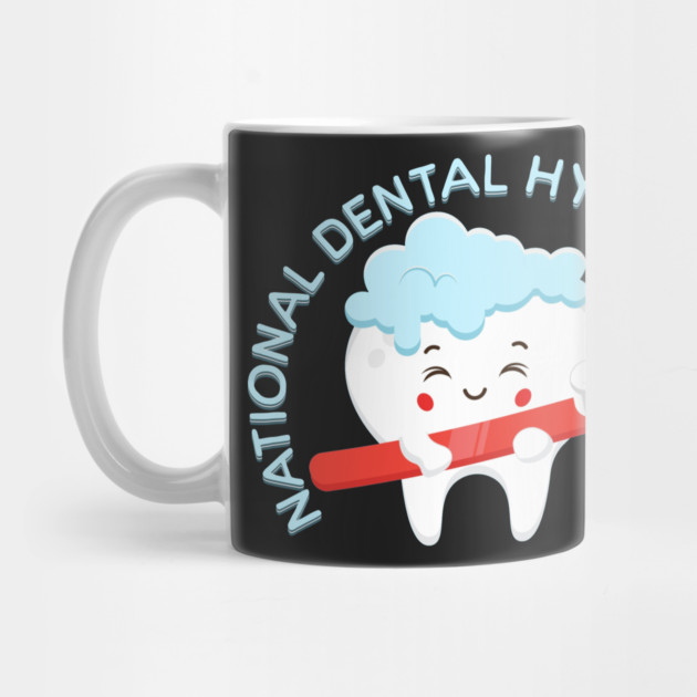 National Dental Hygiene Month by HolidayBug