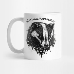 National Badger Day Mug